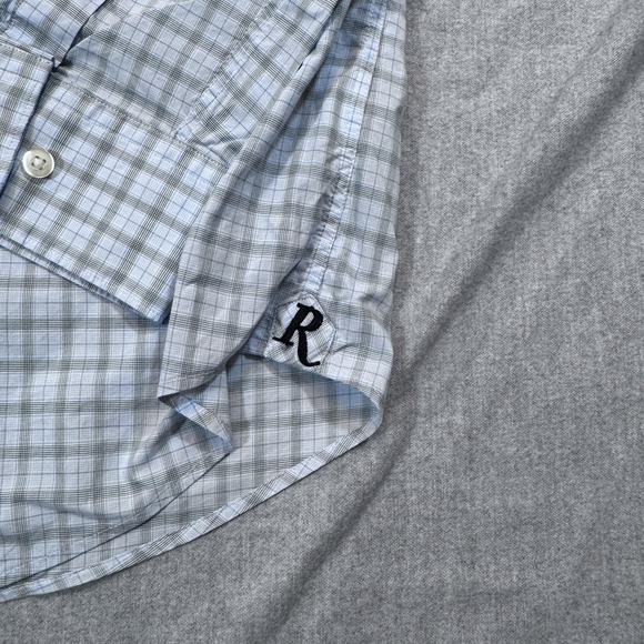 Remington 1816‎ Shirt Mens XL Plaid Button Down Long Sleeve Pocket Casual - Picture 4 of 10